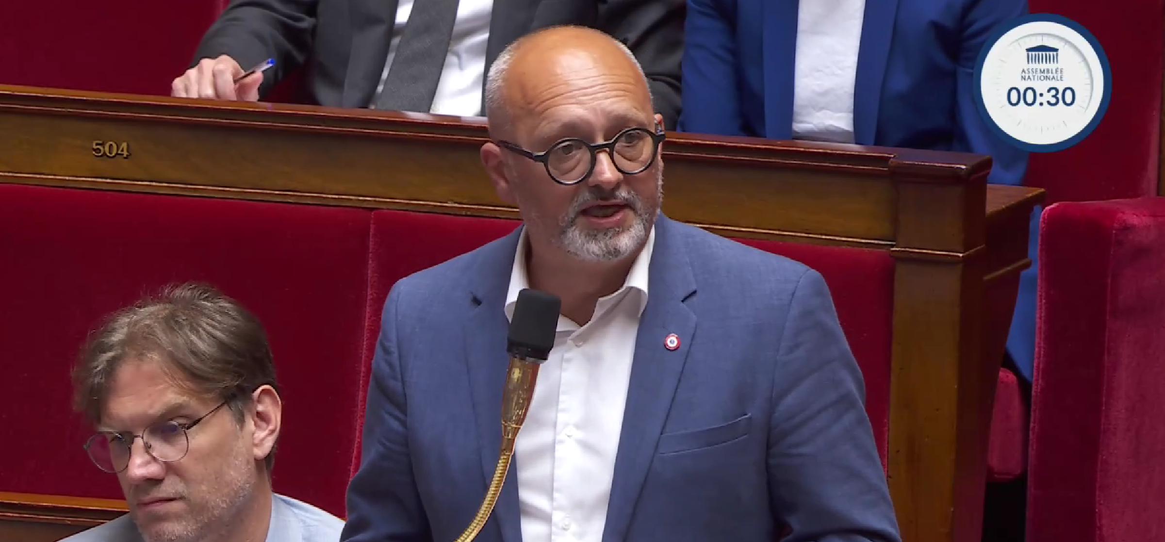Damien Girard - Procès Le Scouarnec : Ma question au Gouvernement